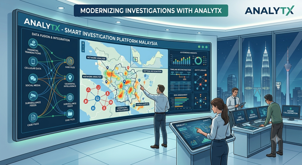 Smart Investigation Platform Malaysia: Modernizing Investigations with Analytx