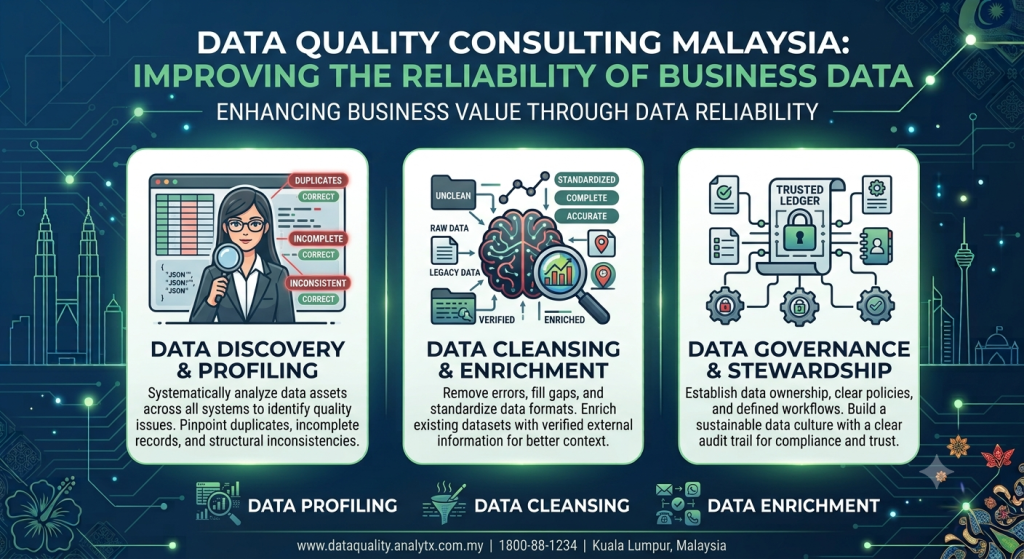 Data Quality Consulting Malaysia: Improving the Reliability of Business Data